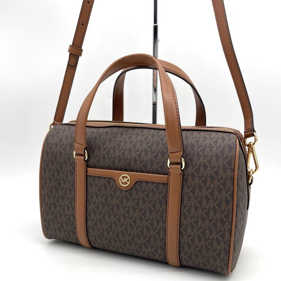 Michael Kors Medium Travel Duffle Crossbody Bag - Picture 3 of 9